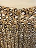 J.Crew 100% Polyester Leopard Print Tan Black Casual Skirt Size 6 - photo 5