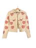 Scotch & Soda Graphic Ivory Denim Jacket Size XS - photo 1