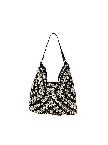 Crochet Bucket Bag Shoulder Bag (view 2)