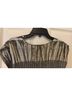 Max Studio Gray Silver Cocktail Dress Size XS - photo 10