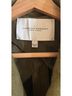 Carolina Herrera Stripes Green Gray Brown Coat Size 4 - photo 3