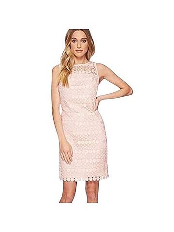 Ralph Lauren NWT Lace-Mesh Sleeveless Sheath Dress Cocktail Dress (view 1)