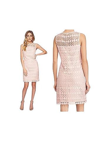 Ralph Lauren NWT Lace-Mesh Sleeveless Sheath Dress Cocktail Dress (view 2)
