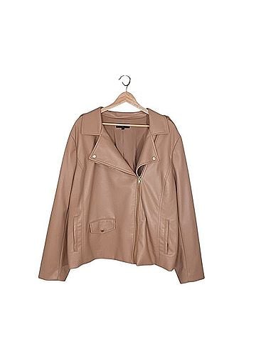 Talbots Moto Jacket Faux Leather Jacket (view 1)