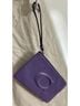 Coach Purple Leather Wristlet One size - photo 4