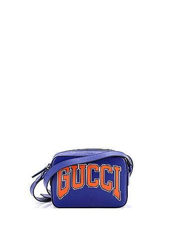 Gucci NY Dragons Camera Crossbody Bag Printed Leather Small (view 1)