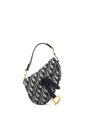 Christian Dior Saddle Handbag Oblique Canvas Mini (view 1)