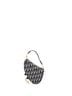 Christian Dior 100% Canvas Plain Blue Saddle Handbag Oblique Canvas Mini One size - photo 4