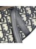 Christian Dior 100% Canvas Plain Blue Saddle Handbag Oblique Canvas Mini One size - photo 6