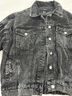 Forever 21 Black Denim Jacket Size S - photo 3