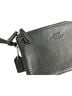 Coach Black Leather Wristlet One size - photo 1