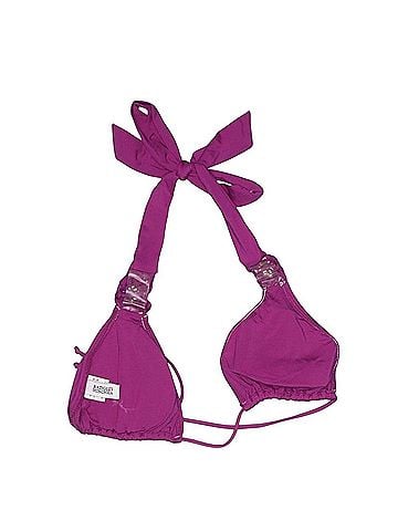 Badgley Mischka Orchid Tie Back Swimsuit Top (view 2)