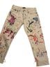 Polo by Ralph Lauren Print White Jeans Size 27 waist - photo 1
