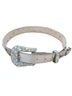 B.B. Simon 100% Leather Floral Multi Color Silver Belt Size XL - photo 9