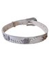B.B. Simon 100% Leather Floral Multi Color Silver Belt Size XL - photo 8