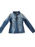 Dollhouse 100% Cotton Solid Blue Denim Jacket Size S - photo 2
