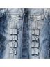 Dollhouse 100% Cotton Solid Blue Denim Jacket Size S - photo 13
