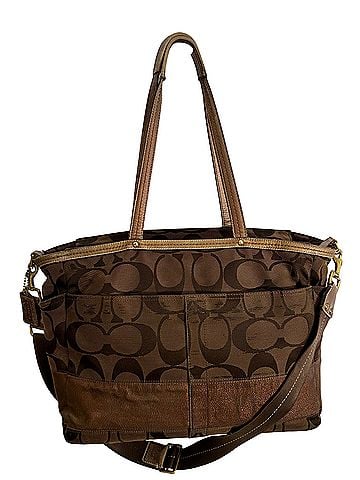 Coach Leather Tote (view 2)