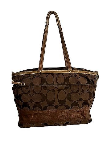 Coach Leather Tote (view 1)