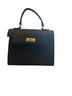 Absorba Black Leather Satchel One size - photo 1