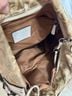 Coach Print Tan Brown Ivory Leather Hobo One size - photo 9