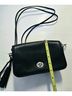 Coach 100% Leather Black Crossbody Bag One size - photo 6