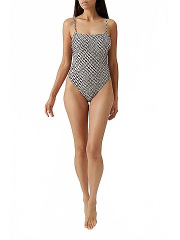 Melissa Odabash Maui One-Piece Swimsuit in Chain (view 2)