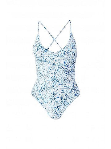 Melissa Odabash Murcia One-Piece Swimsuit in Pineapples (view 1)