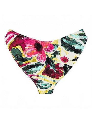 Montce Bustier Bikini Top And High Rise Bikini Bottom Set in Isla Floral (view 1)