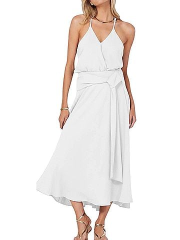 Bishop + Young Free Spirit Midi Skirt in White (view 2)