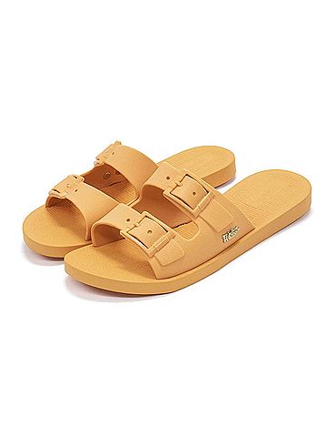 Melissa Women's Sun Malibu Slides in Orange (view 2)