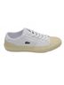 Lacoste Solid White Women's Sideline Sneaker in White Size 5 - photo 1