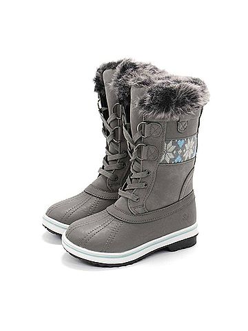 Northside Girl's Bishop Jr Fashion Boot in Gray (view 2)
