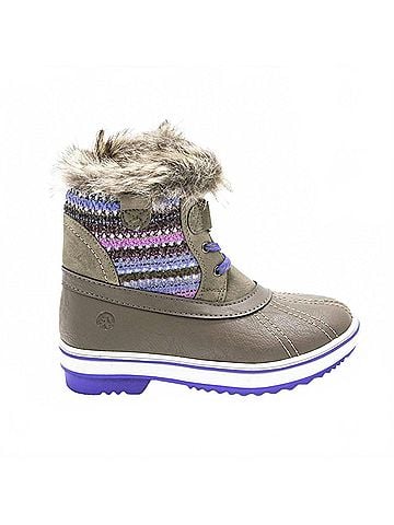 Northside Girl's Brookelle Snow Boot in Stone (view 1)