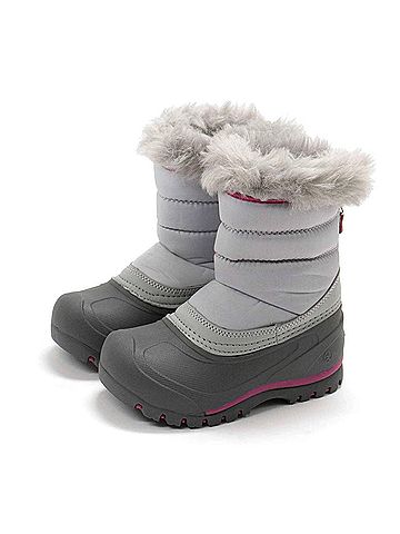 Northside Girl's Ainsley Lightweight Winter Boots in Gray (view 2)