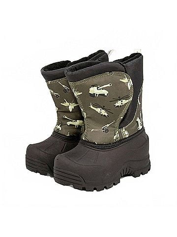 Northside Toddler's Snoqualmie Cold Snow Boot in Dark Olive (view 2)