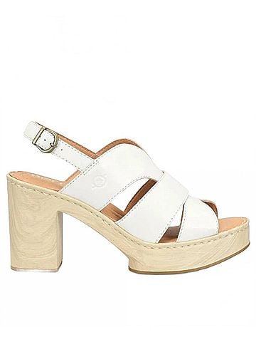 Born Women's Nassau Sandal in White (view 1)