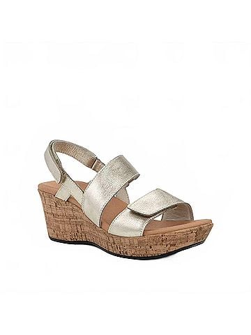 Naot Women's Sunrise Sandal in Gold (view 2)