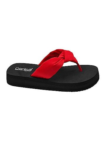 Corkys Women's You Go Girl Sandals in Red (view 1)
