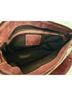 Coach Print Brown Burgundy Tan Leather Shoulder Bag One size - photo 9
