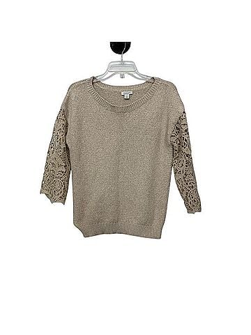Sundance Lace Delight Pullover Sweater (view 1)