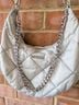 MZ Wallace 100% Nylon Solid Gray Silver Shoulder Bag One size - photo 6