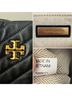 Tory Burch 100% Leather Black Gold Leather Tote One size - photo 4