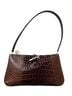 Longchamp 100% Leather Brown Leather Shoulder Bag One size - photo 1