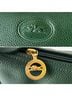 Longchamp 100% Leather Green Gold Leather Shoulder Bag One size - photo 4