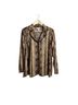 misook 100% Polyester Animal Print Multi Color Jacket Size XL - photo 2
