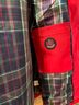 Pendleton 100% Polyester 35% Cotton 10% Acrylic Plaid Red Raincoat Size M - photo 7