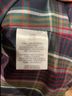Pendleton 100% Polyester 35% Cotton 10% Acrylic Plaid Red Raincoat Size M - photo 8