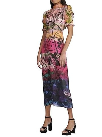 Saloni Bianca-B Cocktail Dress (view 1)