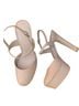 Stuart Weitzman 100% Calf Leather Tan Heels Size 9 1/2 - photo 6